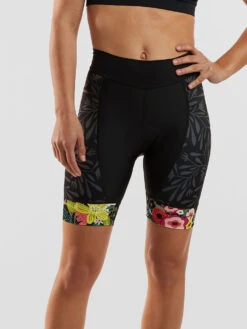 Ride Relentless Cycling Shorts - Night Garden -Rab store 111308 01