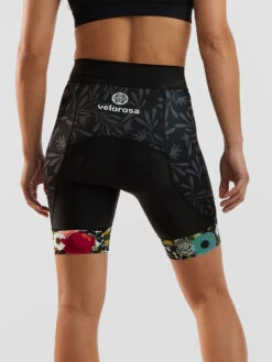 Ride Relentless Cycling Shorts - Night Garden -Rab store 111308 02