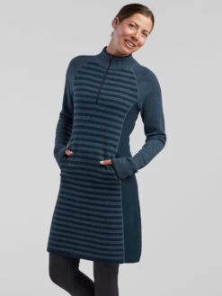 Super Power 1/4 Zip Dress - Colorblock 12 Super Power 1/4 Zip Dress - Colorblock -Rab store 120979 03