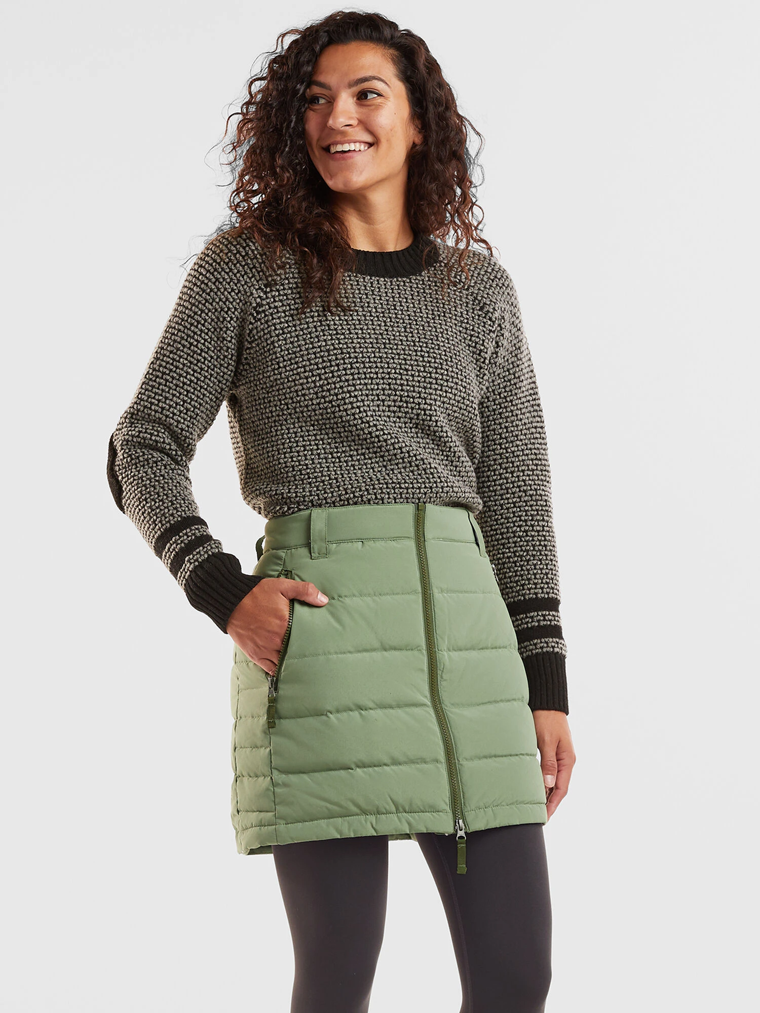 SKHOOP Bun Warmer Down Skirt 3 SKHOOP Bun Warmer Down Skirt