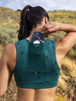 Pockito Power 2.0 Zip Front Sports Bra -Rab store 320335 06