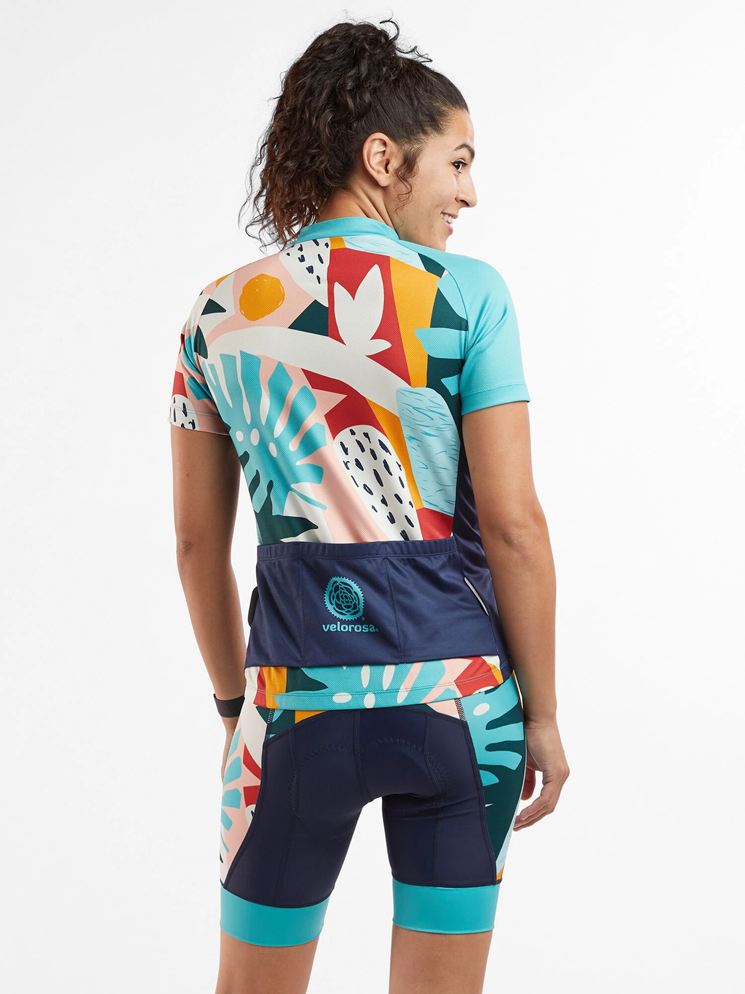 Ride Relentless Short Sleeve Cycling Jersey - Oasis 6 Ride Relentless Short Sleeve Cycling Jersey - Oasis - Image 4