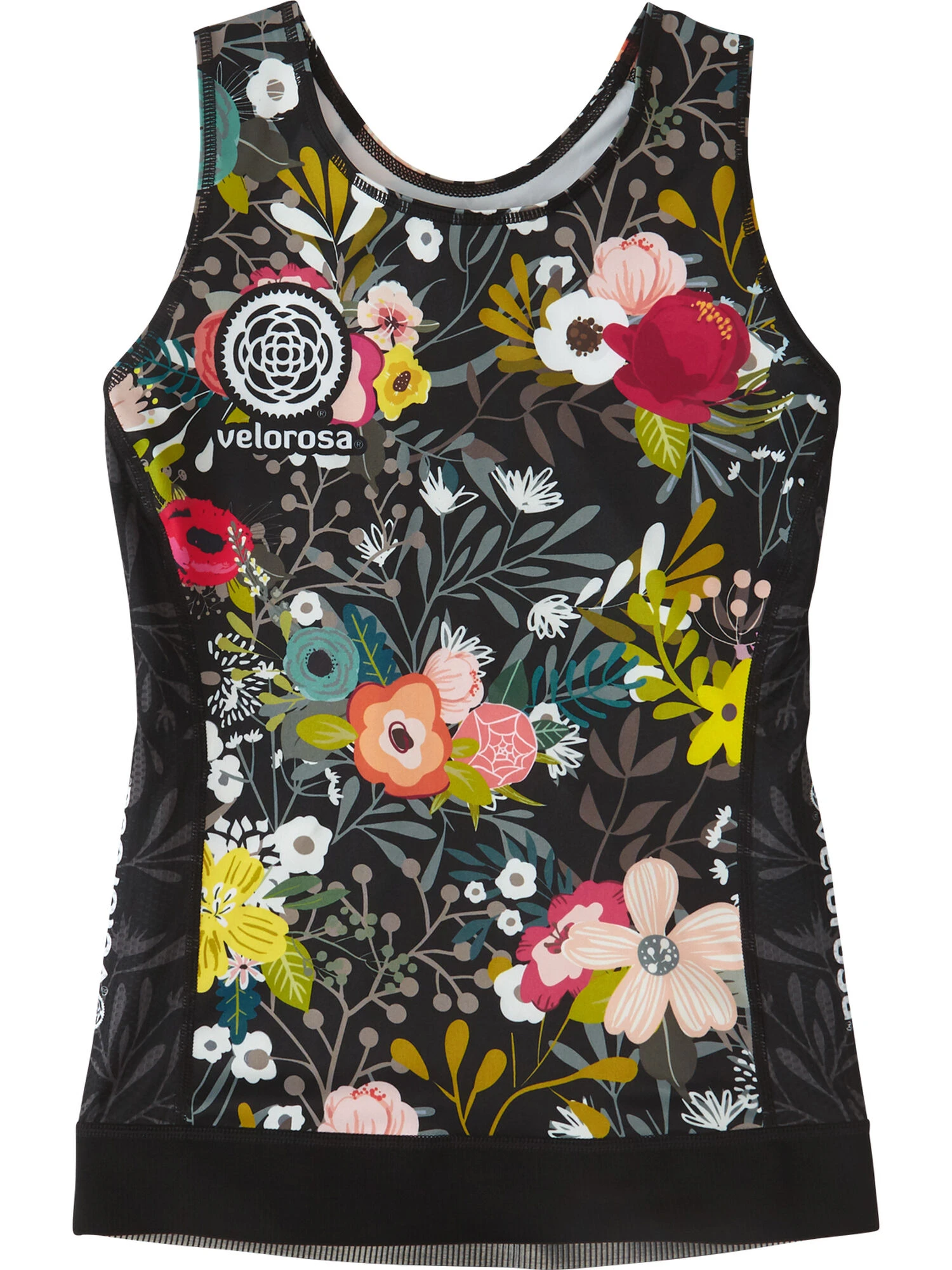 Ride Relentless Cycling Tank Top - Night Garden 4 Ride Relentless Cycling Tank Top - Night Garden - Image 2