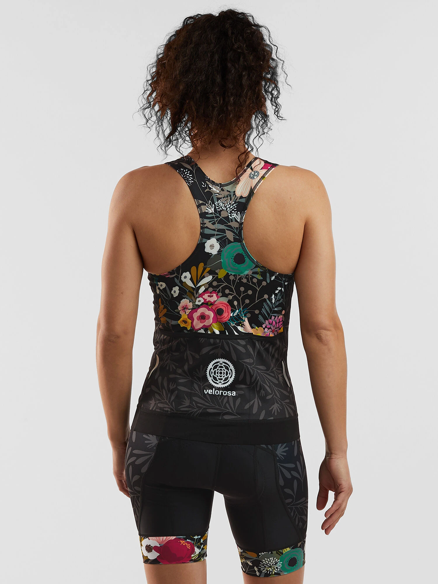 Ride Relentless Cycling Tank Top - Night Garden 7 Ride Relentless Cycling Tank Top - Night Garden - Image 5