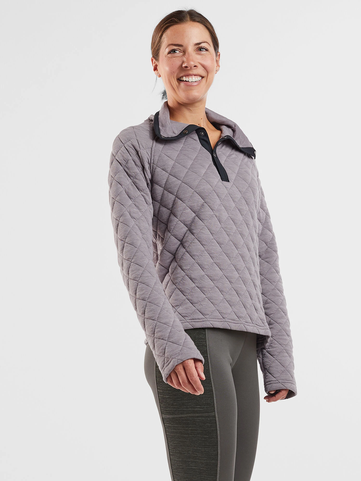 Power Up Quilted Snap Pullover 8 Power Up Quilted Snap Pullover - Image 6