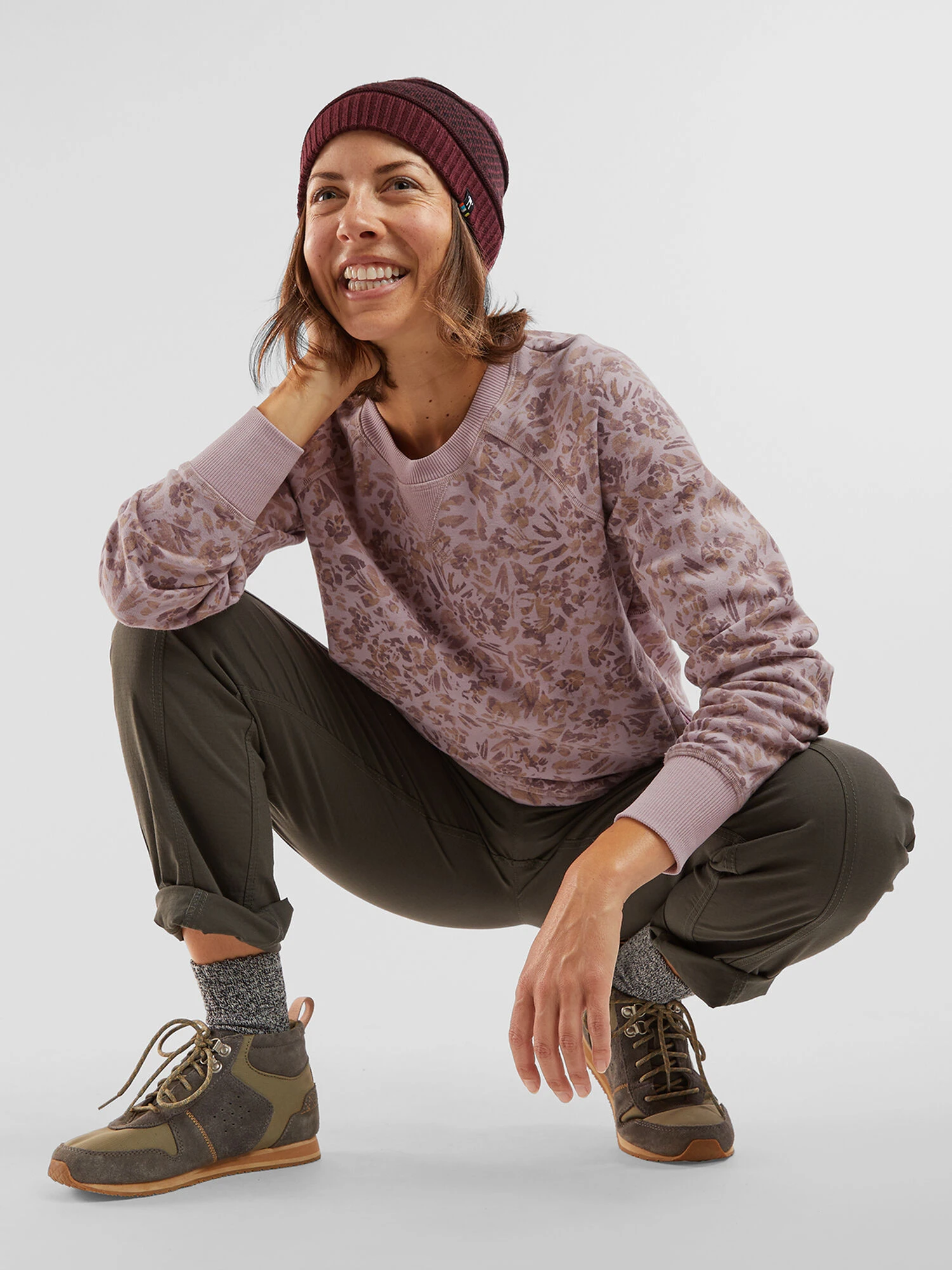 Mighty Crew Neck Sweatshirt - Print 8 Mighty Crew Neck Sweatshirt - Print - Image 6