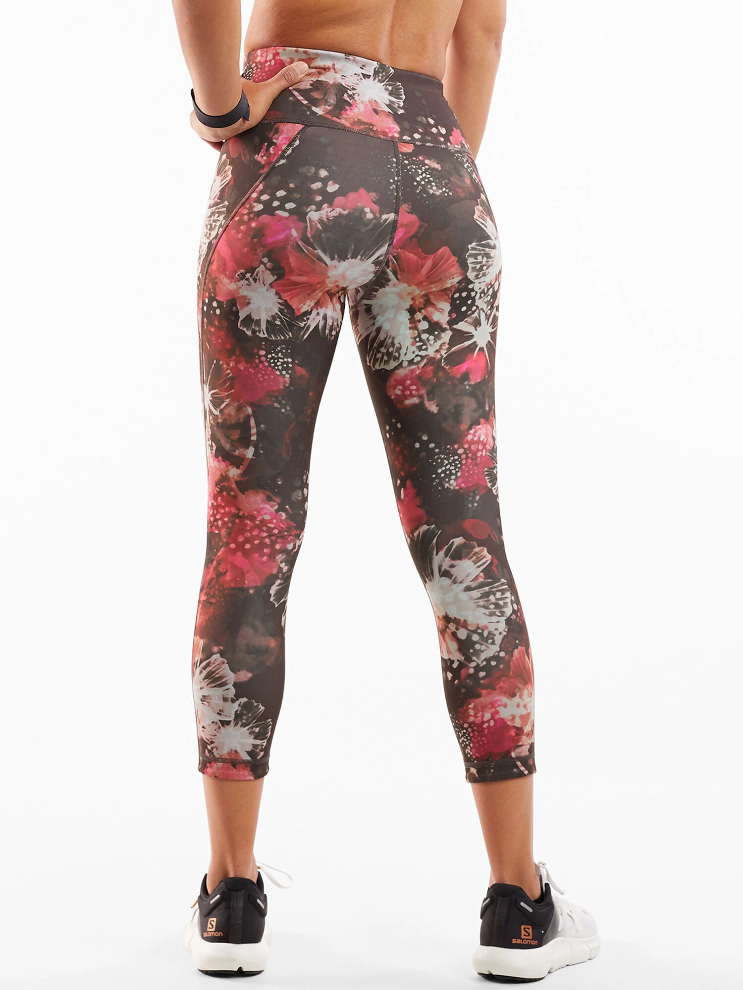 Mad Dash Reversible Crop Tights - Glacier Meadows 4 Mad Dash Reversible Crop Tights - Glacier Meadows - Image 2
