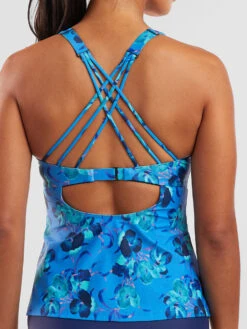 Aria Underwire Tankini Top - Chili Blossom -Rab store 600921 05