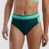 Rockaway High Waisted Bikini Bottom - Colorblock -Rab store 600930 01