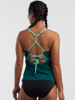 Tidal Rave Underwire Tankini Top - Colorblock 9 Tidal Rave Underwire Tankini Top - Colorblock -Rab store 629281 02