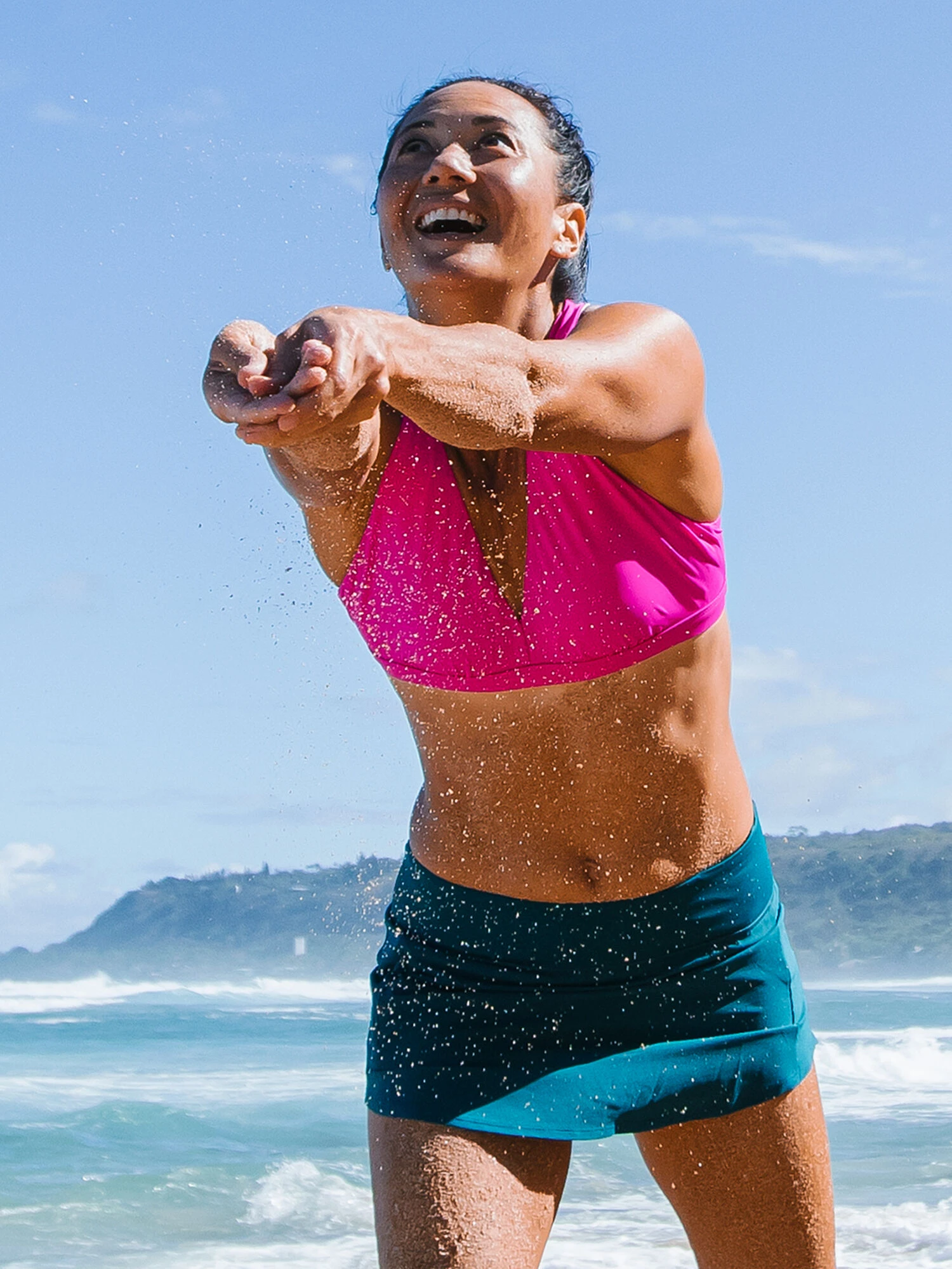 Wahine Swim Skirt - Solid 3 Wahine Swim Skirt - Solid