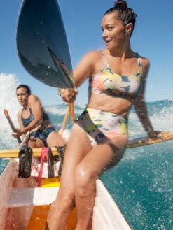 Streamline High Waisted Bikini Bottom - Barrier Reef 13 Streamline High Waisted Bikini Bottom - Barrier Reef -Rab store 633527 05