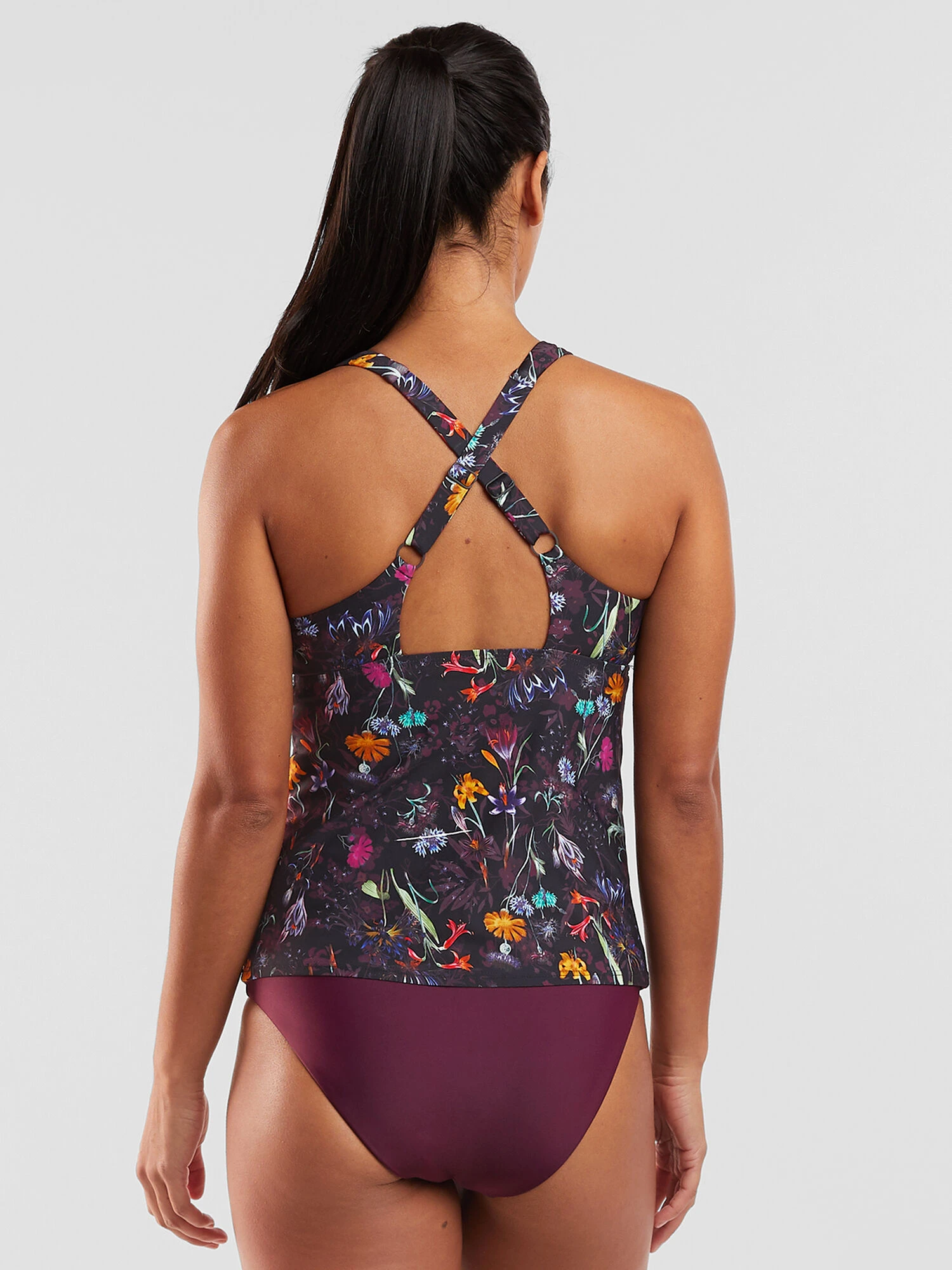 Better Tankini Top - Midnight Garden 5 Better Tankini Top - Midnight Garden - Image 3
