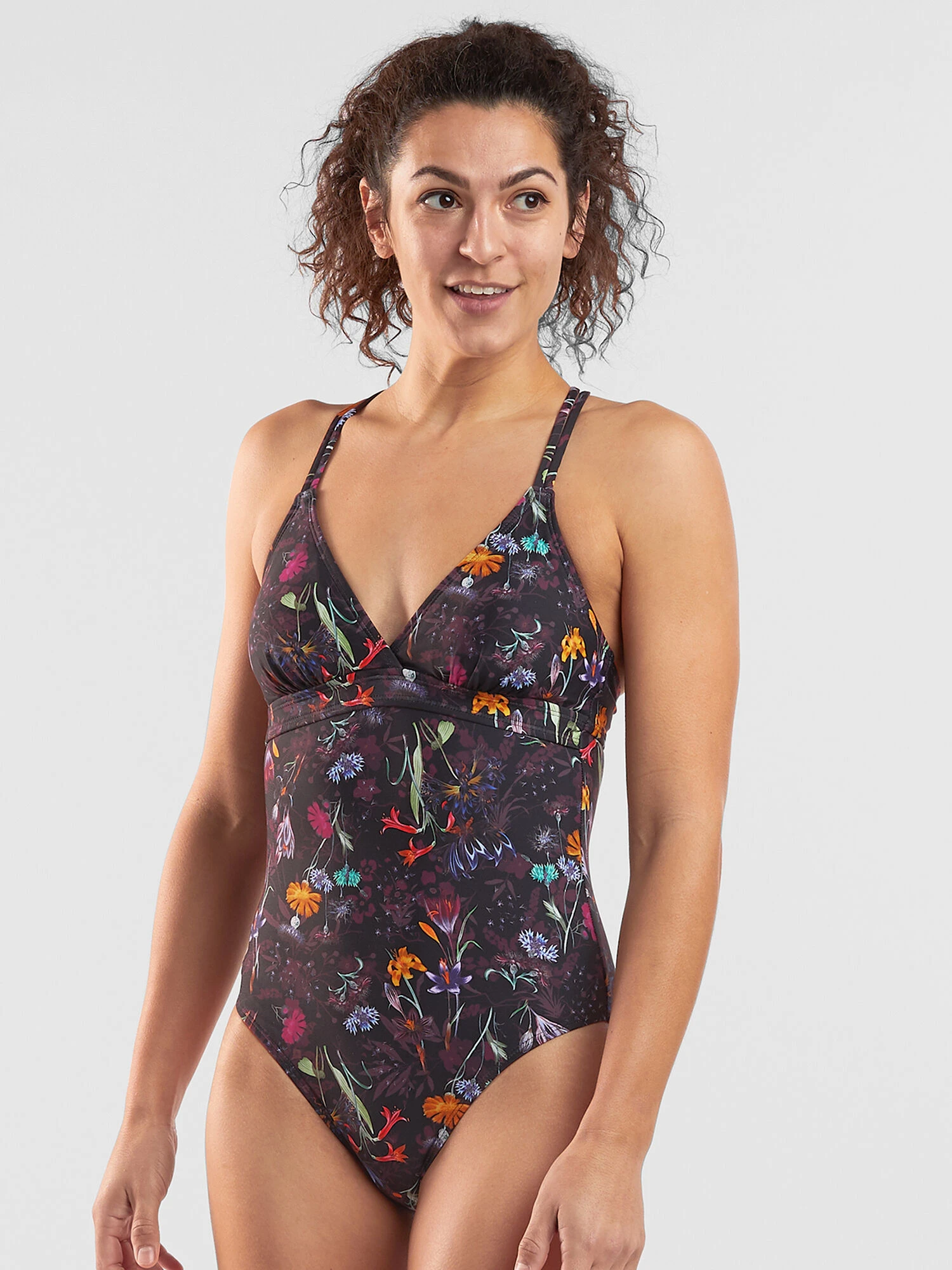 Impossible One Piece Swimsuit - Midnight Garden 3 Impossible One Piece Swimsuit - Midnight Garden