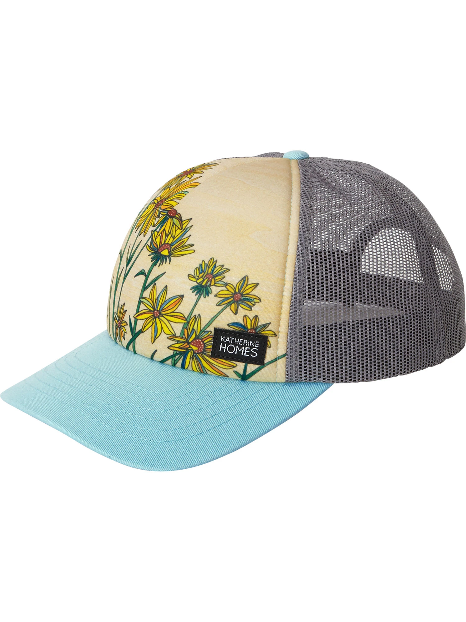 Galleria Trucker Hat - Sunflowers 4 Galleria Trucker Hat - Sunflowers - Image 2